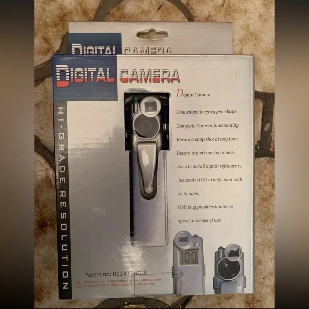 Hi-Grade Resolution Pen Shaped Digital Camera - Complete Camera Functionality